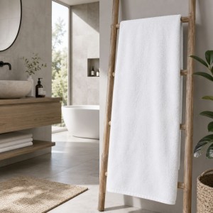 Banyo havlusu 70x140cm beyaz